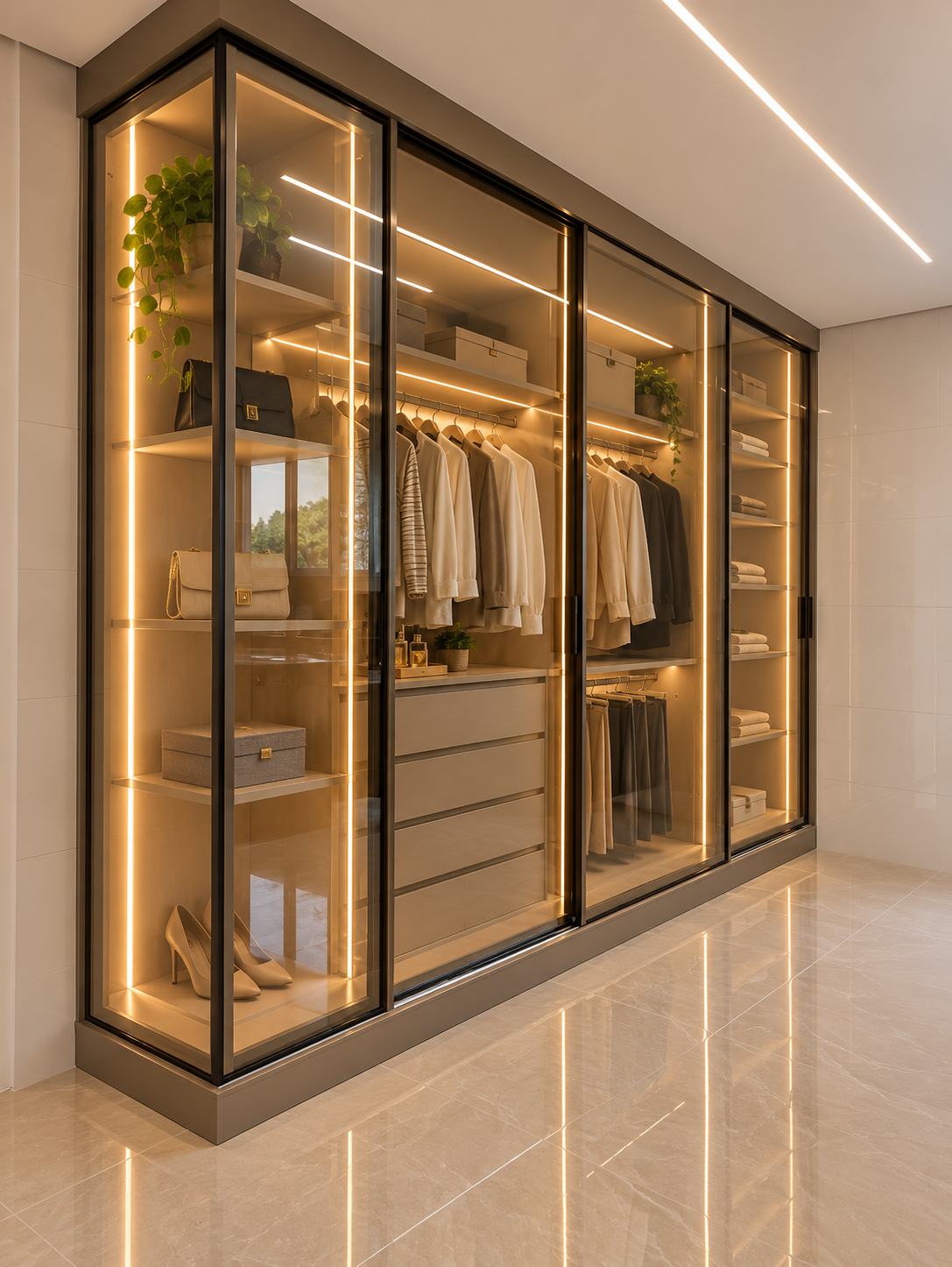 Closets com móveis planejados Senatori — foto 1